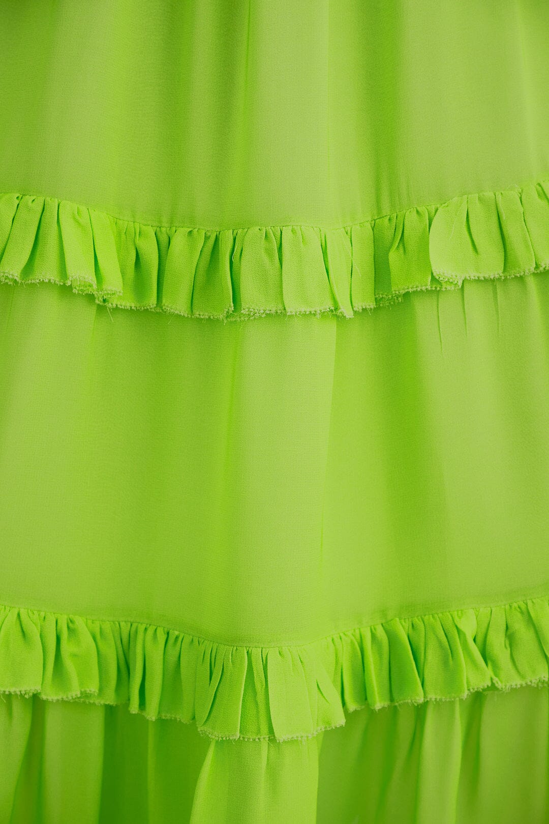 Robe longue Neon à manches longues - Vert