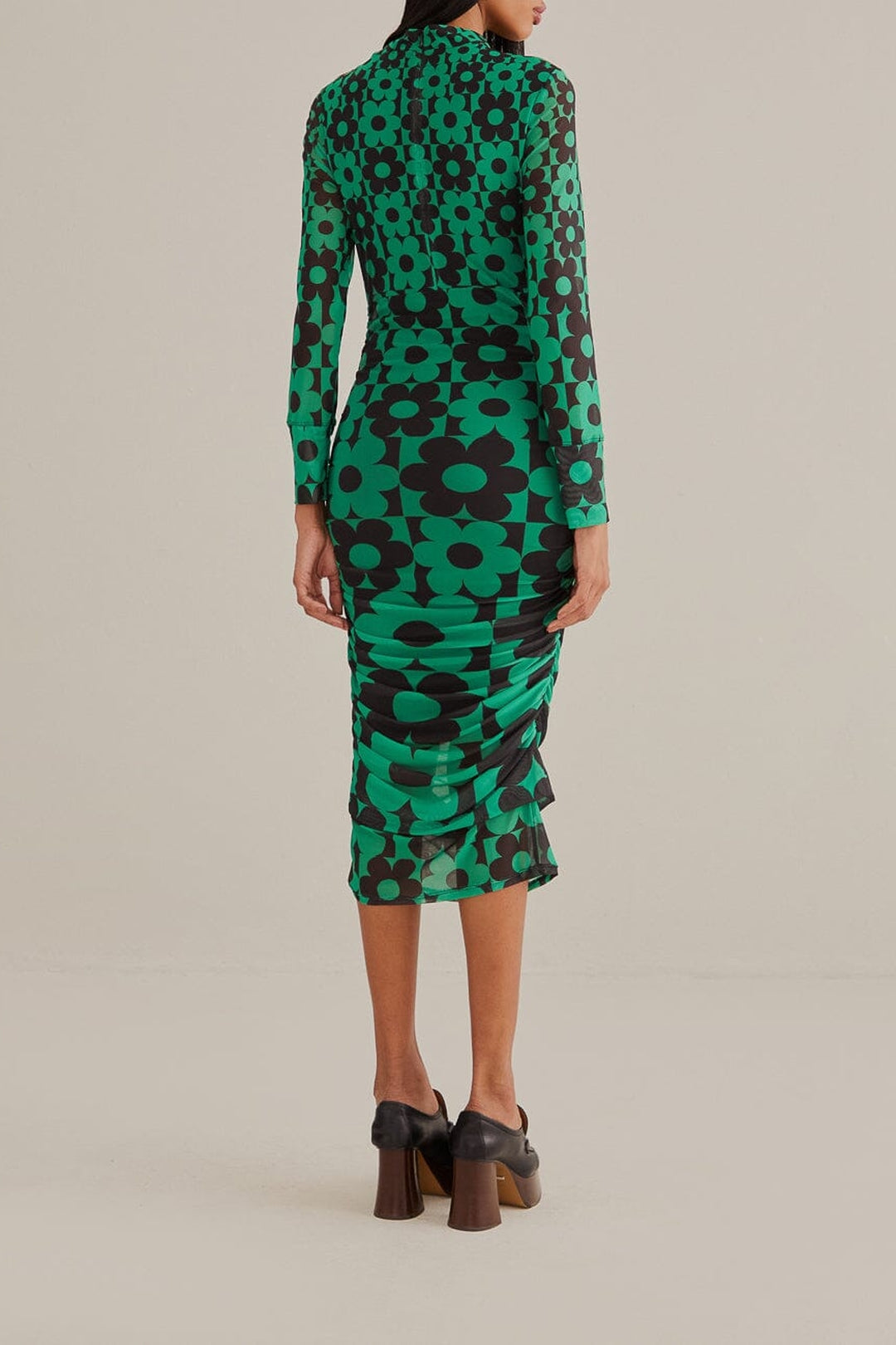 Robe midi Lovedaisy en tulle - Vert