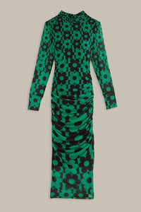 Robe midi Lovedaisy en tulle - Vert
