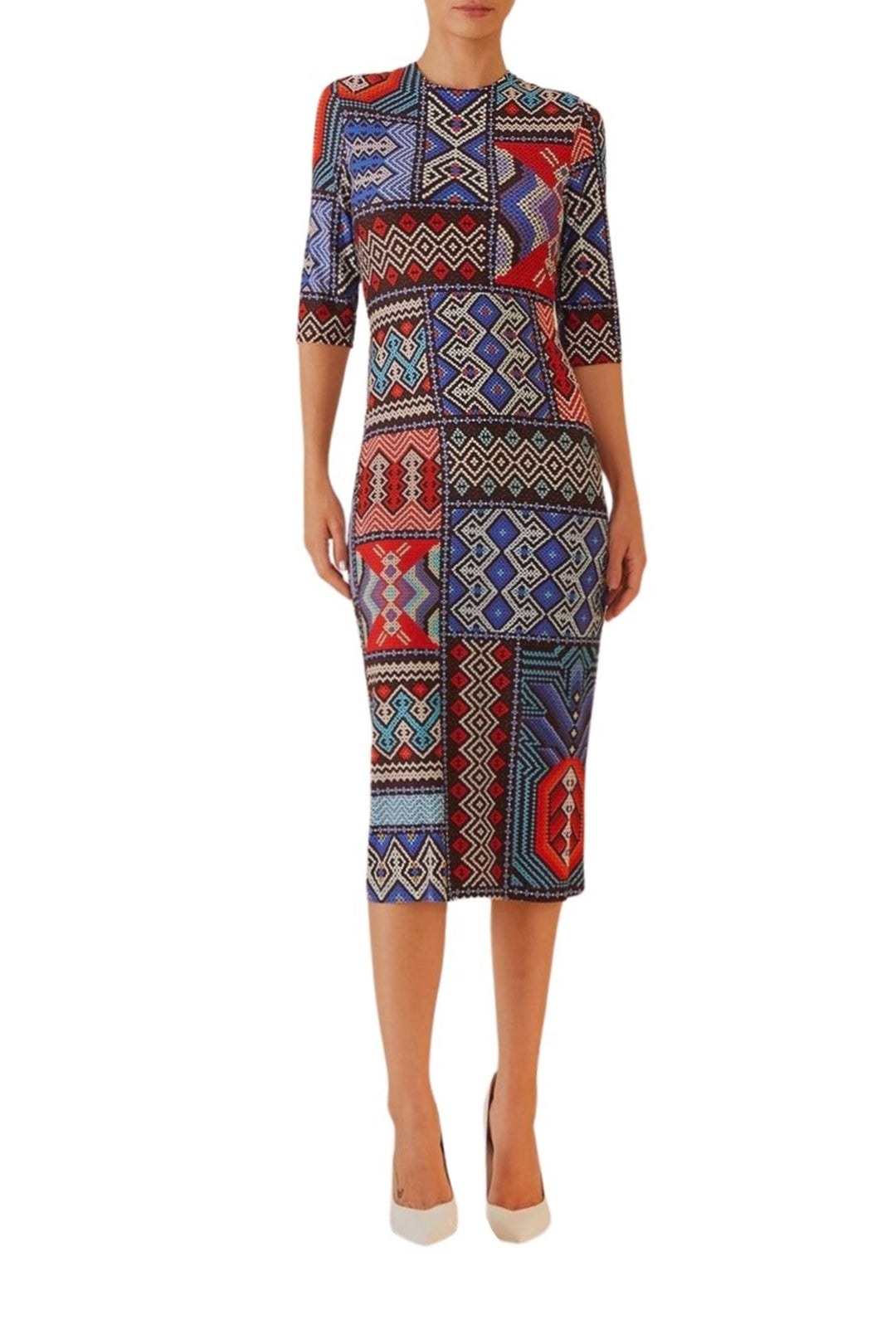DJV_Rauti Multicolor Robes midi - Rauti Multicolor