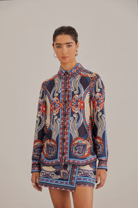 NEW_Energy Scarf Multicolor Chemises & Blouses - Energy Scarf Multicolor