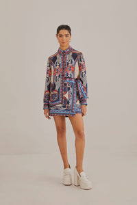 NEW_Energy Scarf Multicolor Chemises & Blouses - Energy Scarf Multicolor