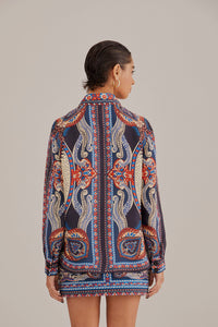 NEW_Energy Scarf Multicolor Chemises & Blouses - Energy Scarf Multicolor