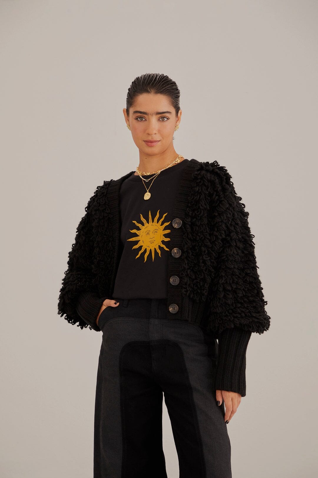 NEW_Black Tops & T-Shirts - Black
