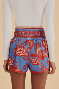 Short Lace Garden - Rouge