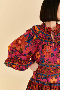 Blouse à manches longues - Rose