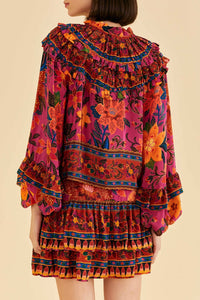 Tropical Pink Blouse - Tropical Pink