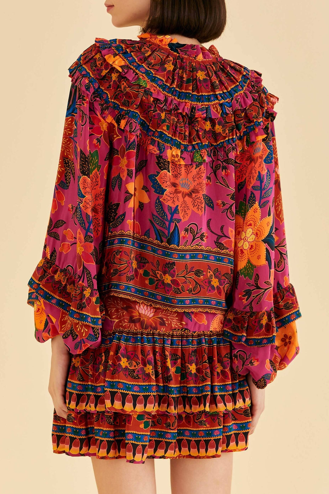 Tropical Pink Blouse - Tropical Pink