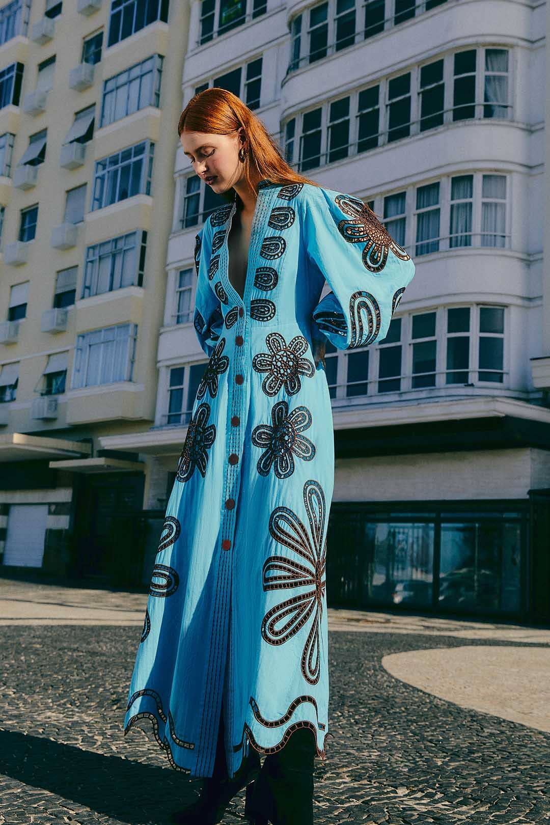 NEW_Turquoise Robes longues - Turquoise