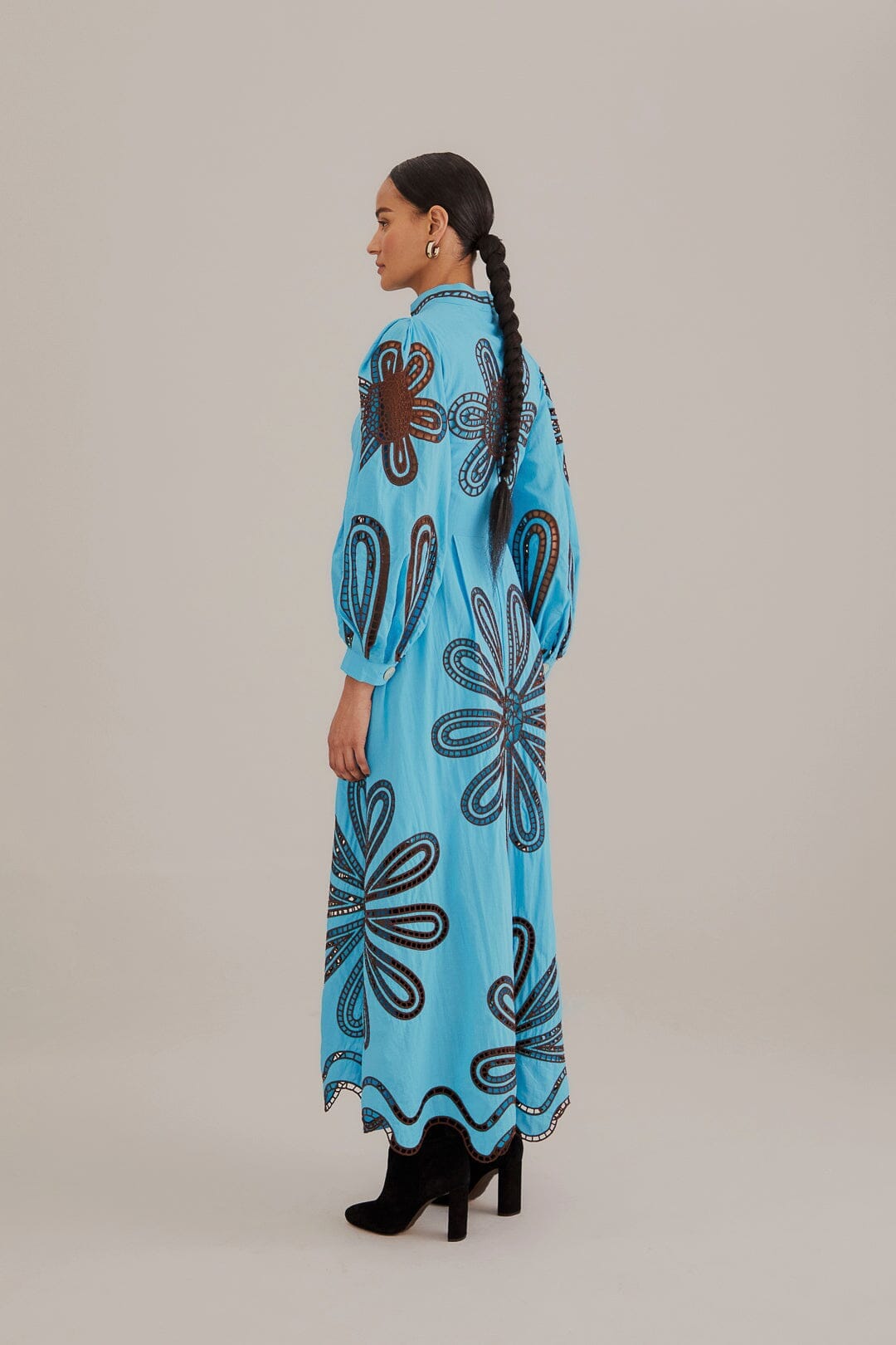 NEW_Turquoise Robes longues - Turquoise