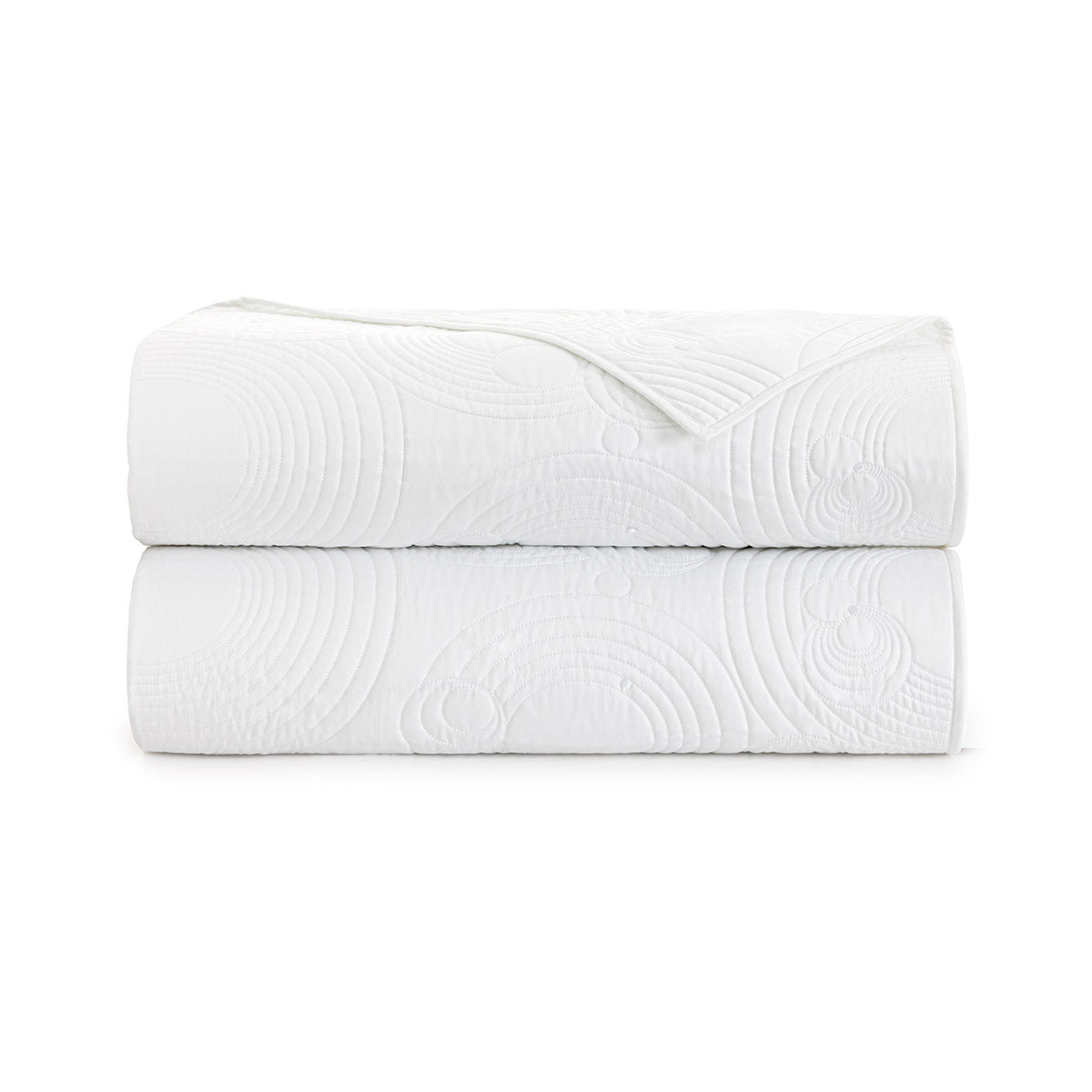 ONDES_BLANC // COUVRE LIT ONDES_BLANC