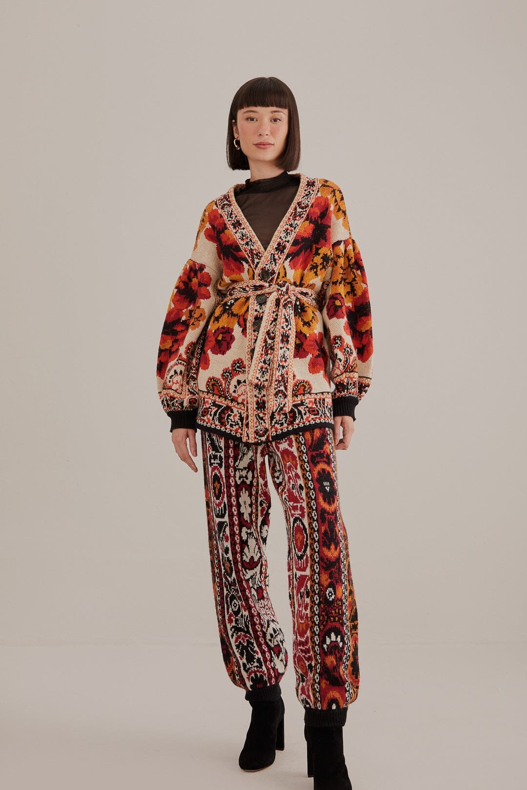 NEW_Winter Stripes Multicolor Pantalons - Winter Stripes Multicolor
