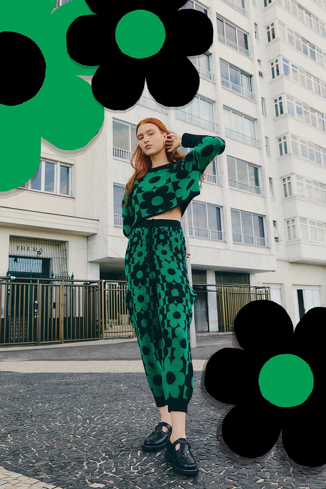 NEW_Lovedaisy Green Pantalons - Lovedaisy Green