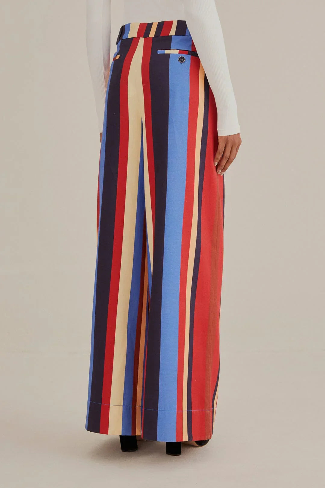 DJV_Winter Stripes Multicolor Pantalons - Winter Stripes Multicolor