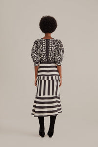 DJV_Stripes Black Jupes & Shorts - Stripes Black