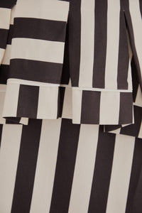 DJV_Stripes Black Jupes & Shorts - Stripes Black