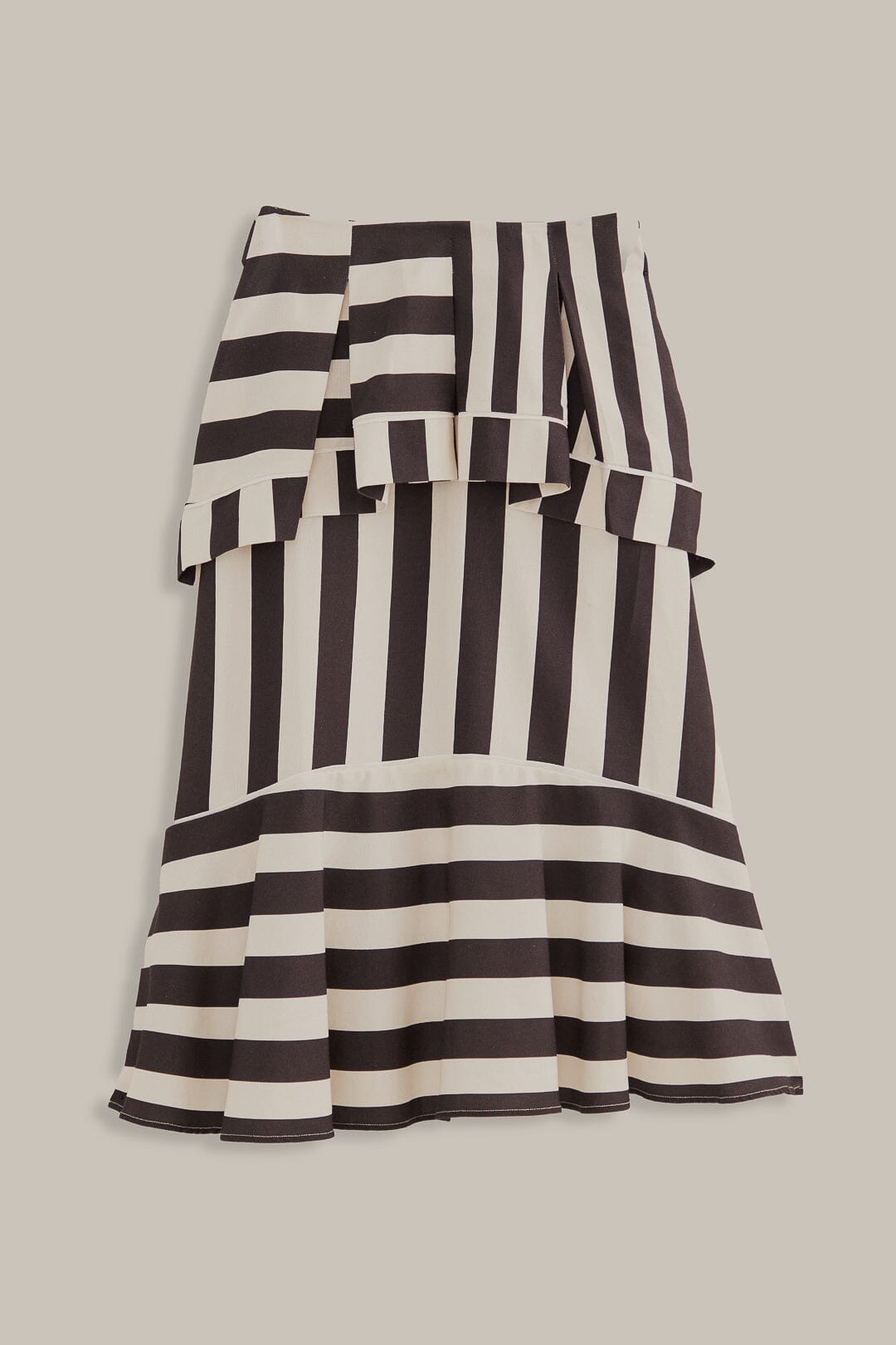 DJV_Stripes Black Jupes & Shorts - Stripes Black