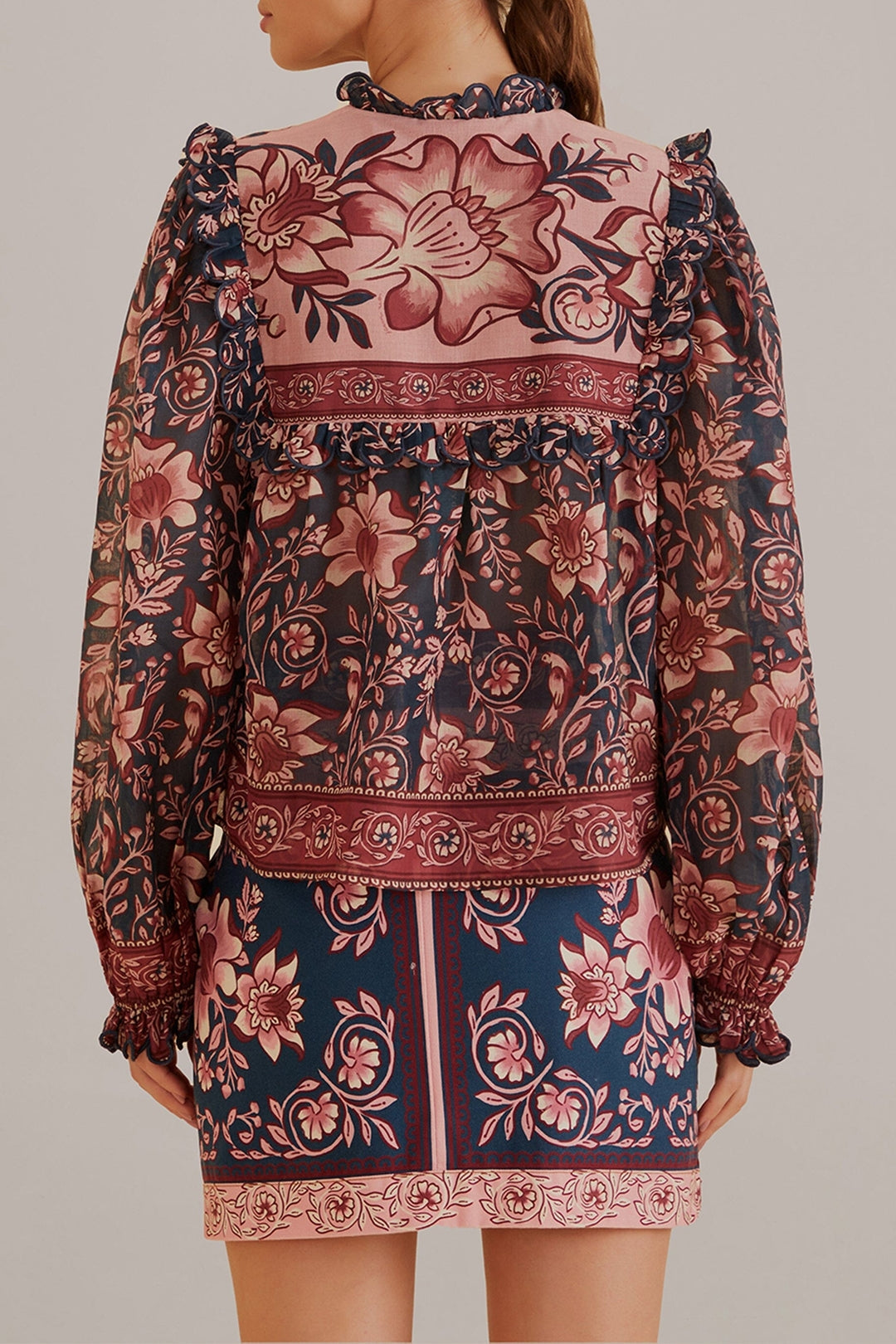 Charm Teal Blouse - Charm Teal