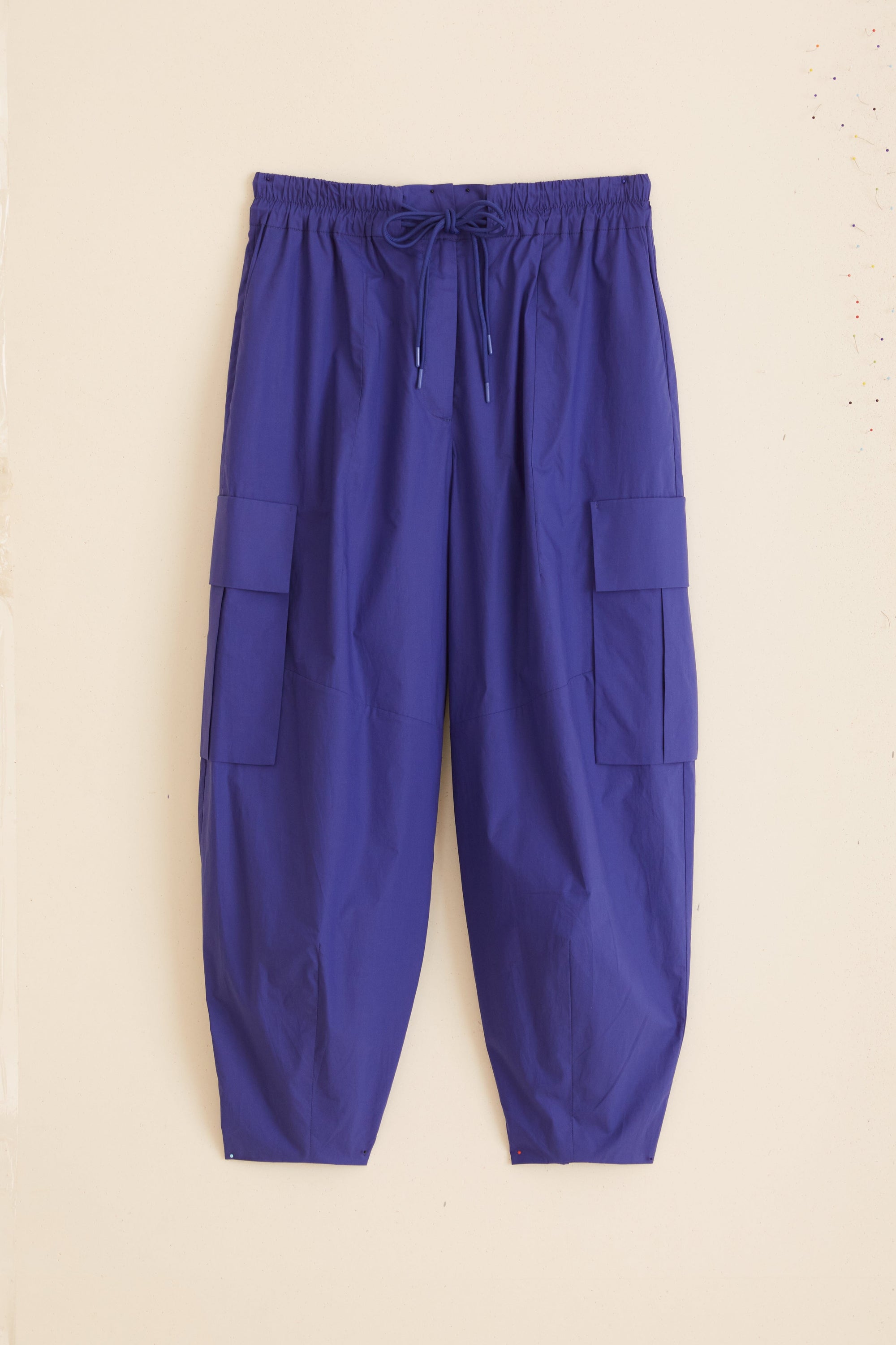 Pantalon Cargo en coton - Bleu