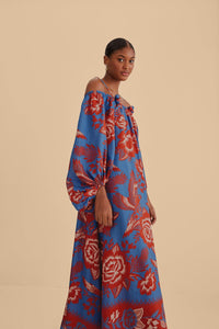 NEW_Lace Garden Light Blue Robes longues - Lace Garden Light Blue
