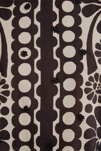 Blouse à manches bouffantes Palermo en coton - Noir