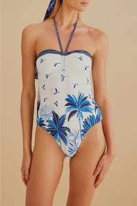 Maillot de bain une pièce Dream Sky - Bleu