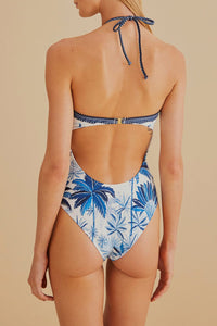 Maillot de bain une pièce Dream Sky - Bleu