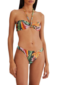 MEDIA OFF LINE_Haut de bikini Banana Foliage - Multicolore