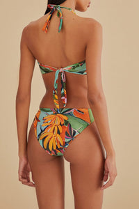 MEDIA OFF LINE_Haut de bikini Banana Foliage - Multicolore
