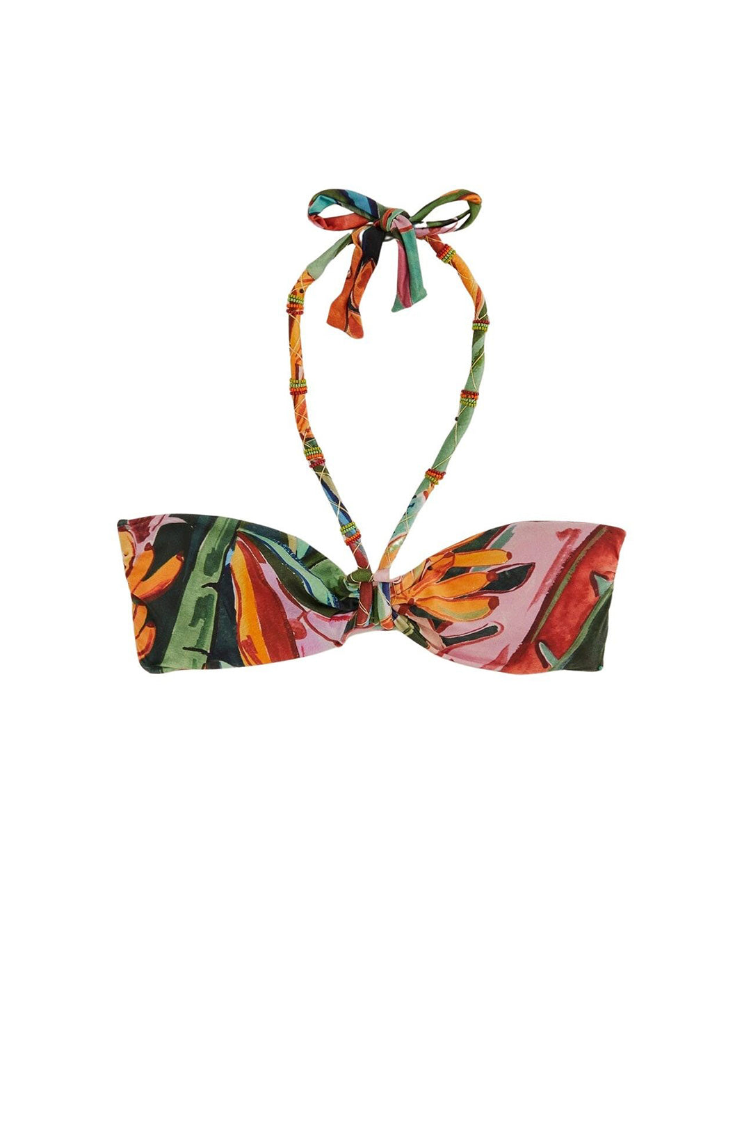 MEDIA OFF LINE_Haut de bikini Banana Foliage - Multicolore