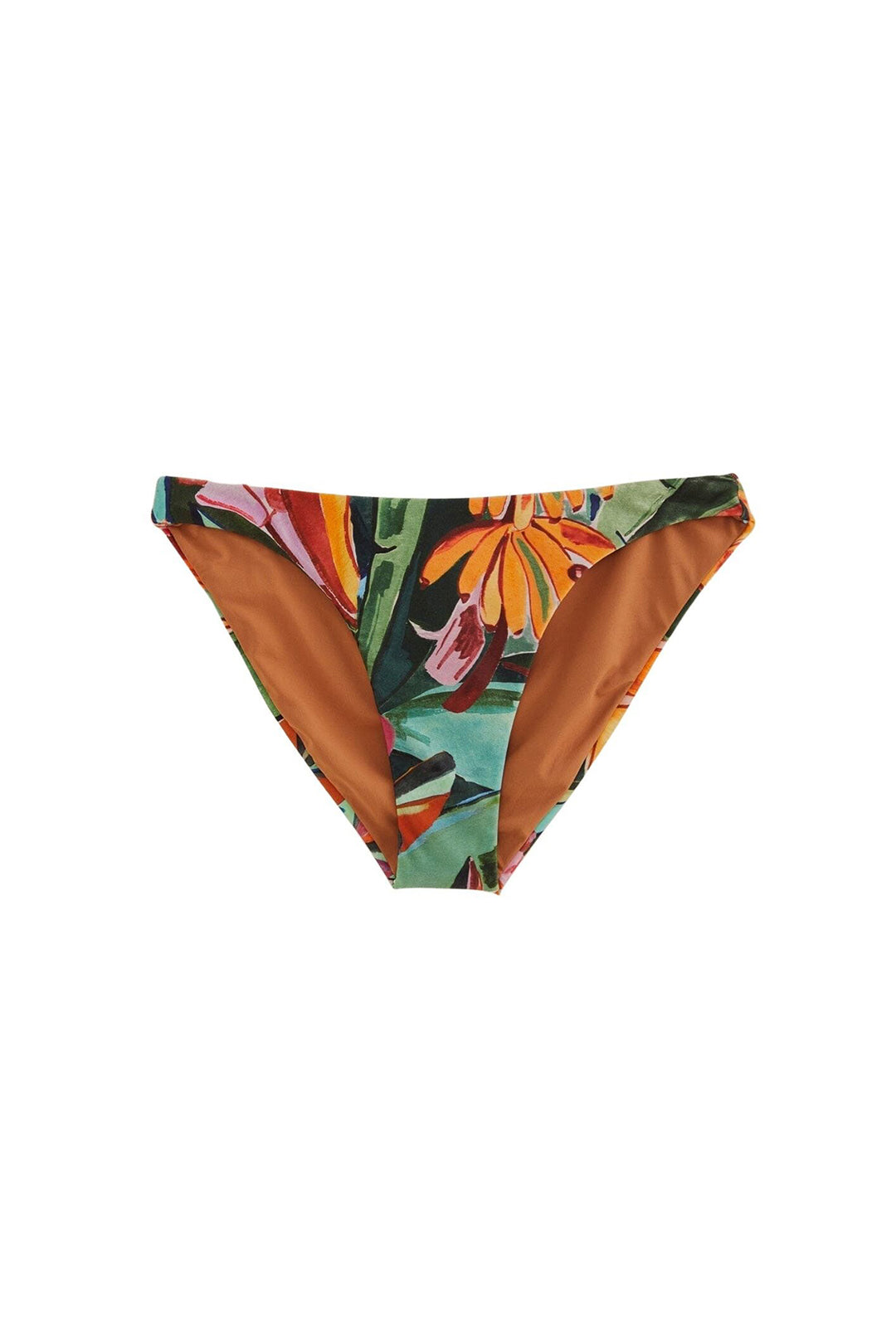 MEDIA OFF LINE_Bas de bikini Banana Foliage - Multicolore
