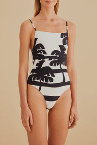 MEDIA OFF LINE_Maillot de bain une pièce Coconut - Noir