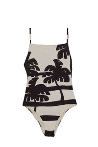 MEDIA OFF LINE_Maillot de bain une pièce Coconut - Noir