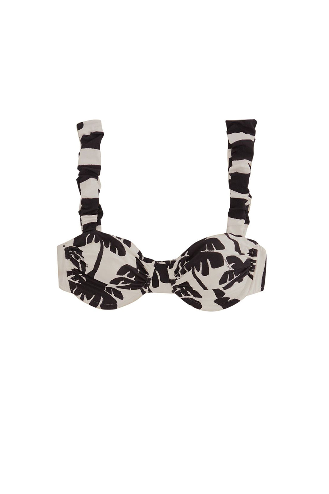MEDIA OFF LINE_Haut de bikini à armatures Coconut - Noir