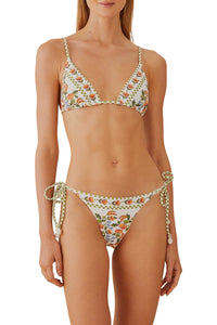 Bas de bikini taille basse Banana Vitamin - Jaune