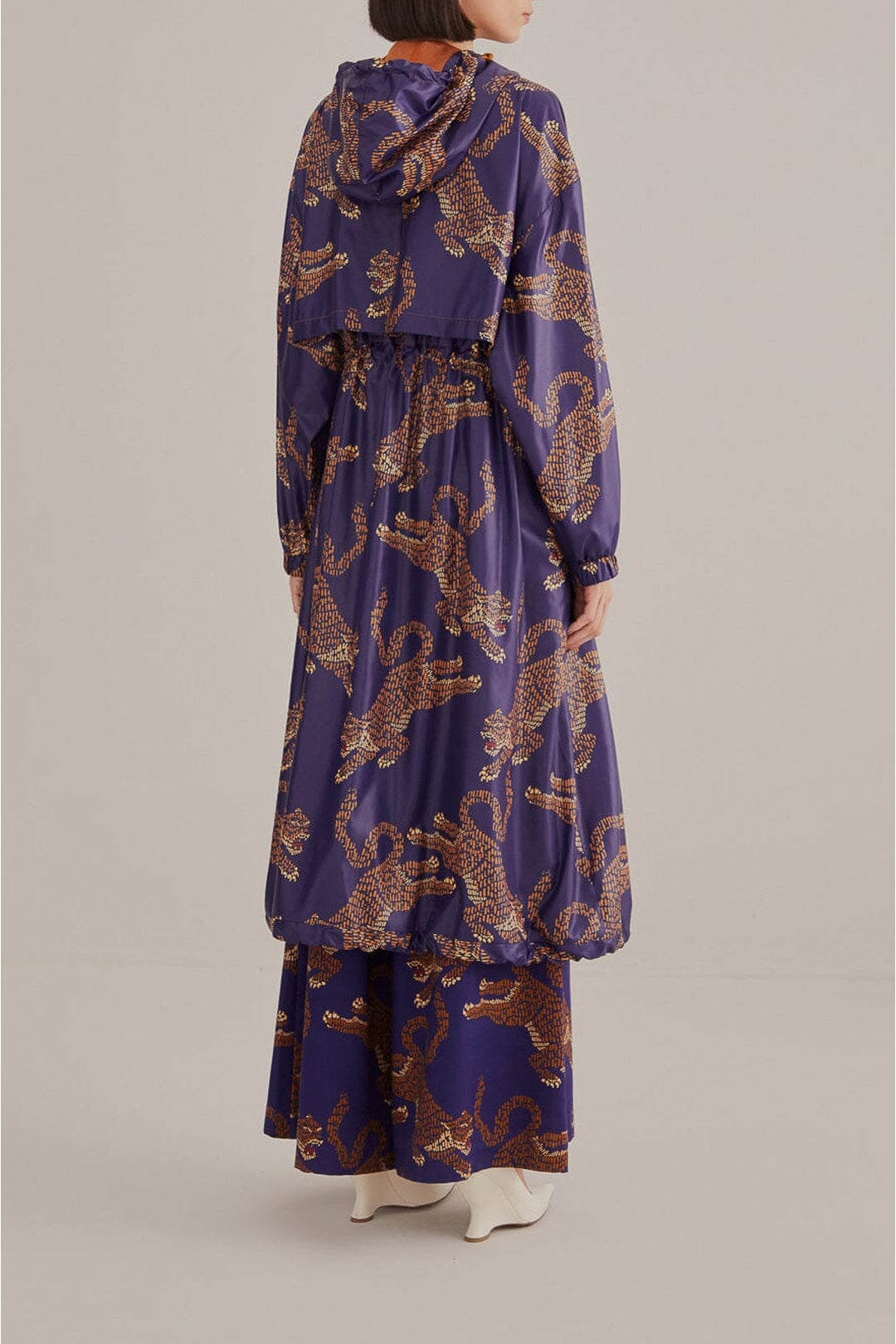 DJV_Leopards Navy Blue Vestes & Manteaux - Leopards Navy Blue