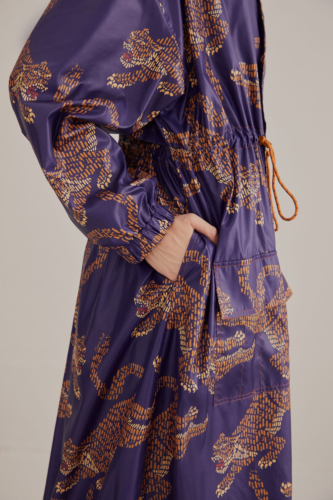 DJV_Leopards Navy Blue Vestes & Manteaux - Leopards Navy Blue