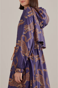 DJV_Leopards Navy Blue Vestes & Manteaux - Leopards Navy Blue