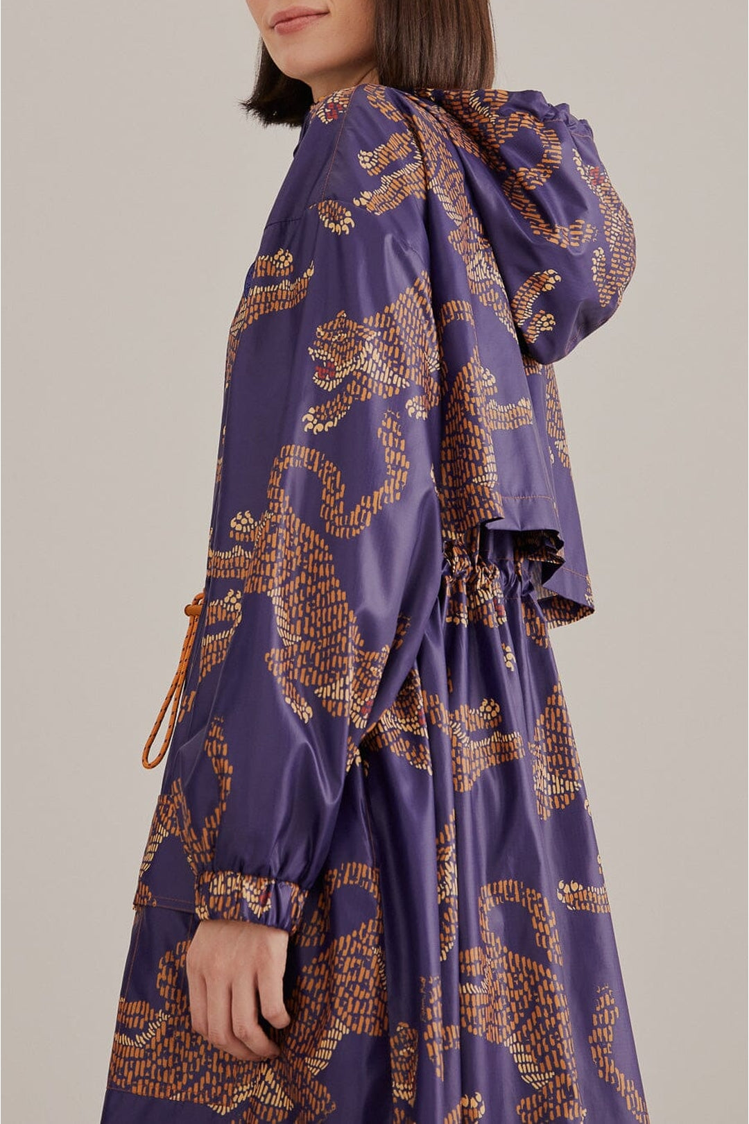 DJV_Leopards Navy Blue Vestes & Manteaux - Leopards Navy Blue
