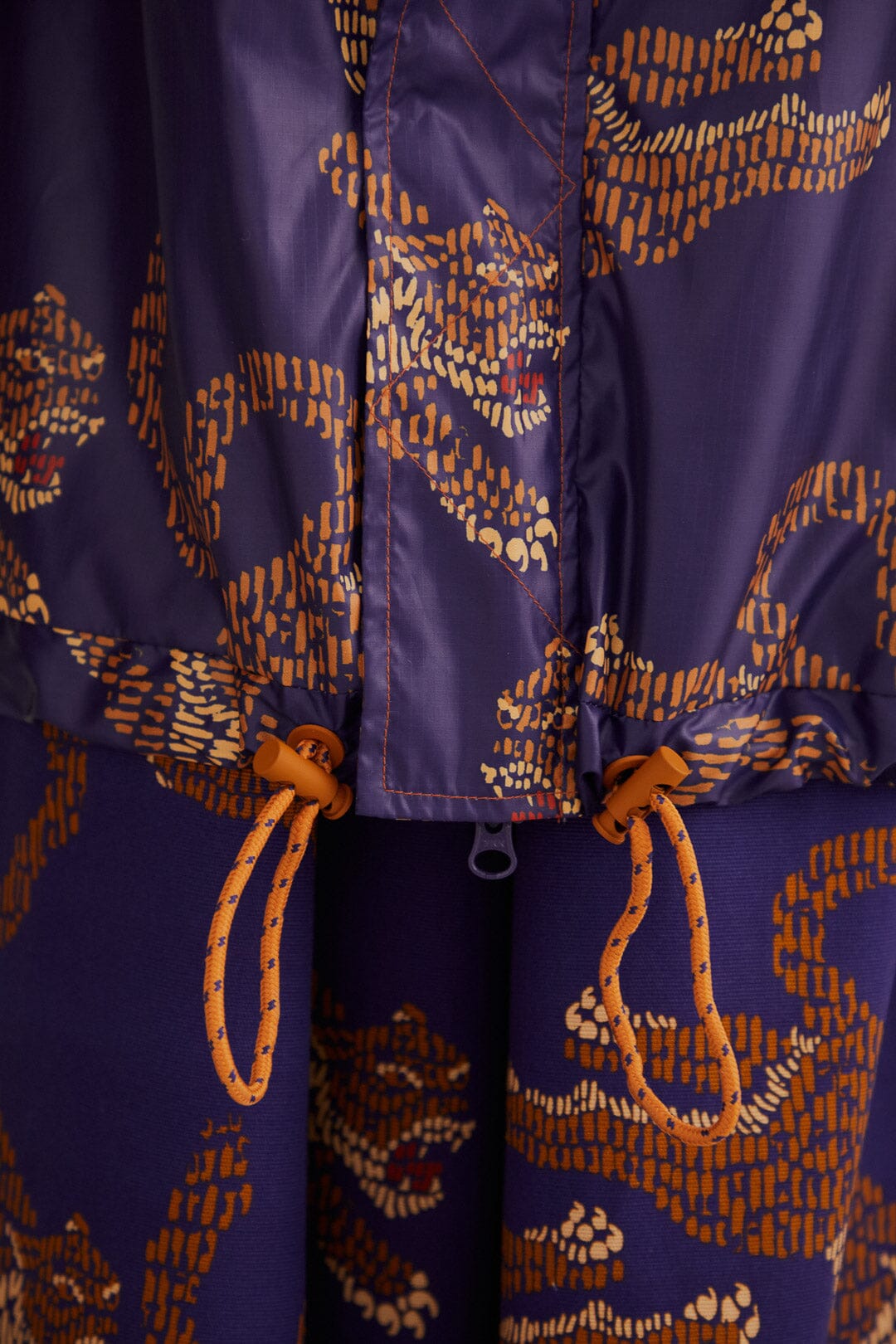 DJV_Leopards Navy Blue Vestes & Manteaux - Leopards Navy Blue