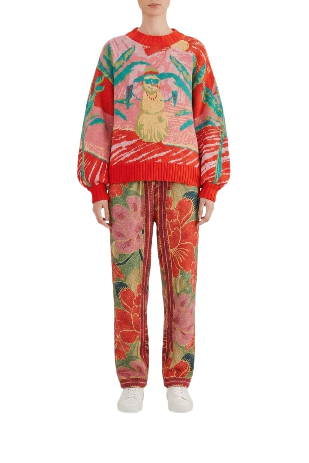 Cardigan Sunny Christmas - Multicolore