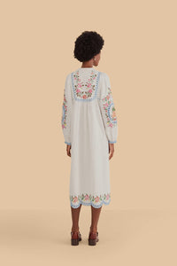 NEW_Off White Robes midi - Off White