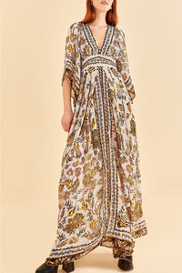 DJV_Floral Silver Robes longues - Floral Silver