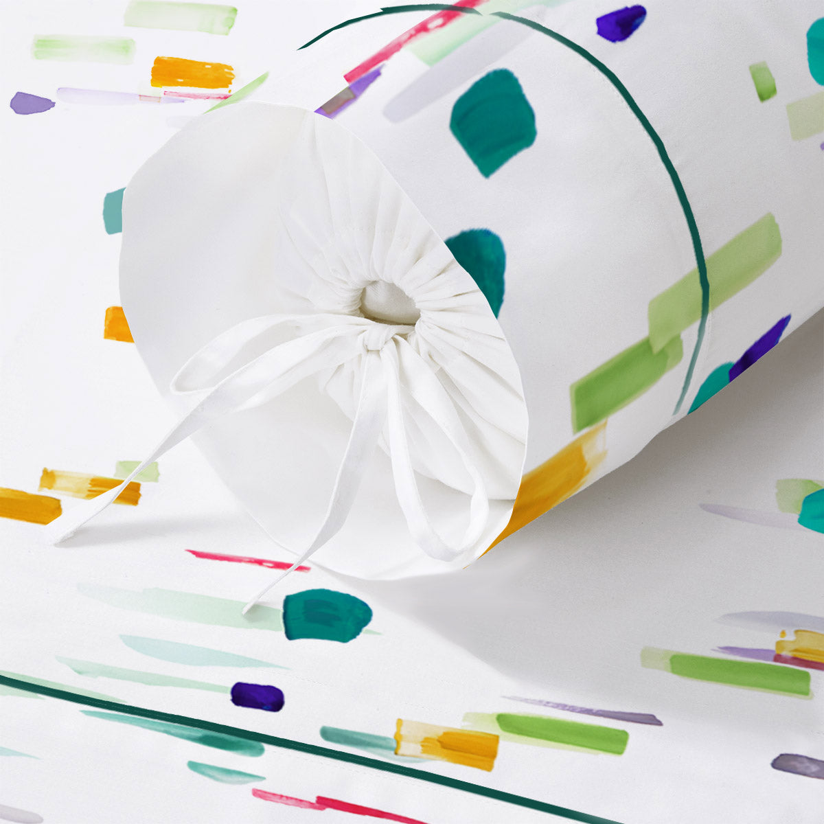 Taies d'oreiller Giverny - Multicolore
