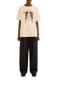 T-shirt Nature Lovers en coton - Blanc