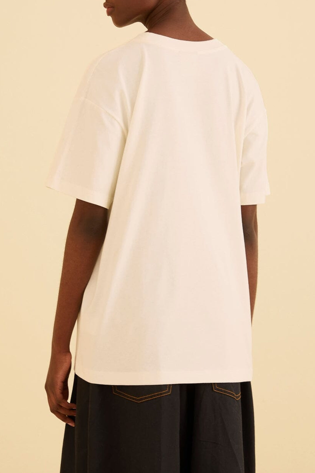 T-shirt Nature Lovers en coton - Blanc