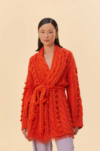 NEW_Orange Cardigans & Pulls - Orange