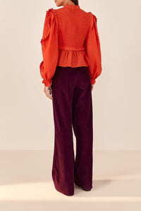 Pantalon Corduroy - Bordeaux