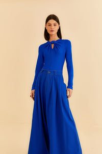 NEW_Blue Pantalons - Blue