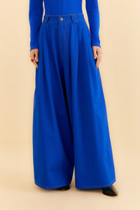 NEW_Blue Pantalons - Blue